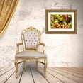 thumbnail image 3 of Coppel, Anna 24x17 Gold Ornate Wood Framed with Double Matting Museum Art Print Titled - Down Under Flowers, 3 of 4