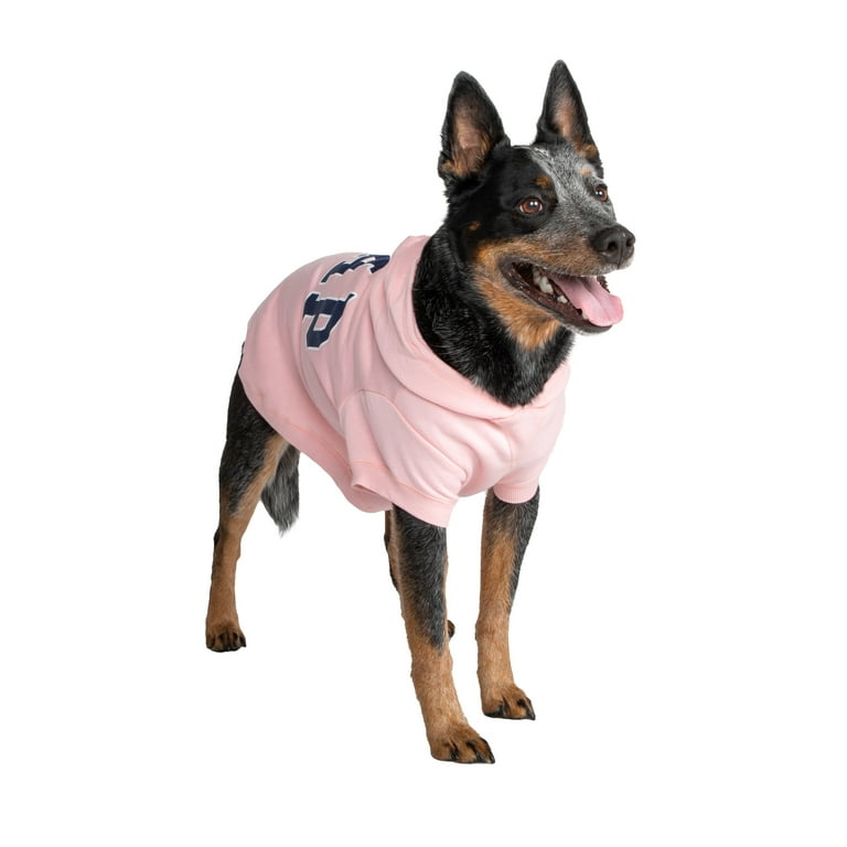 Gap Pet, Dog Clothes, Pink Logo Print Pet Pajama, Size: Large