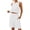 B-White, variant on TEAJOPSUU Summer Sets for Women Sleeveless Tank Top and Casual Loose Pocket Shorts 2 Piece Sets A-Olive Green