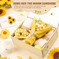 thumbnail image 3 of 11Pcs Sunflower Birthday Gifts for Women, Get Well Soon Gift Baskets with Spa Gift Set,Inspirational Sunflower Self Care Package, Thinking of You Unique Gifts for Mom Sister Wife, 3 of 4