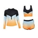 thumbnail image 5 of Traje de baño para mujer, cómodo top y pantalones cortos para vacaciones de spa L, 5 of 9