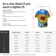 thumbnail image 5 of Fotbe Blue Sky Sunflower Camisa Estampada de Manga Corta para Hombre, Casual de Verano, Estilo Playero, Sin Arrugas-4X-Large, 5 of 5