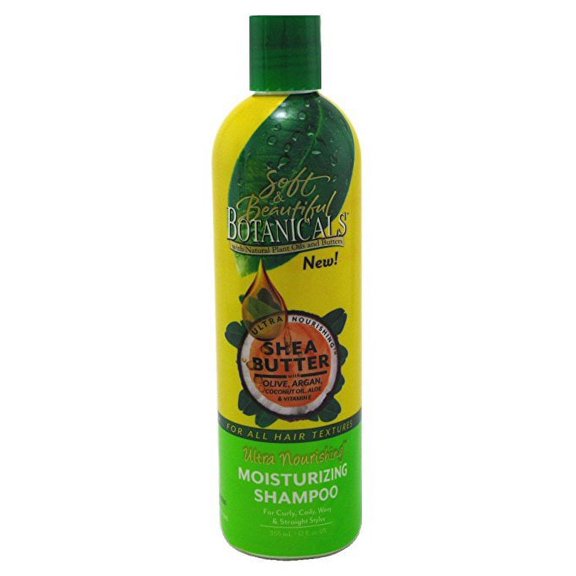 Soft & Beautiful Botanicals Ultra Nourishing Moisturizing Shampoo 12 Oz