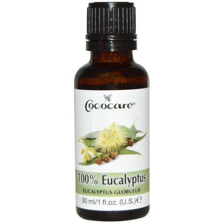Cococare 100% Eucalyptus Massage Oil, 1 Oz