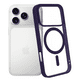 thumbnail image 2 of Funda Transparente con Color PÚRPURA Compatible con MagSafe para iPhone 17 Pro, Protección Antigolpes Ultrafina, TPU + Silicona Resistente, 2 of 6