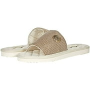 Michael Kors Janis Slide Pale Gold 7 M