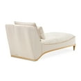 thumbnail image 5 of La Terrazza Chenille Chaise - Cappuccino/Light Champagne, 5 of 17
