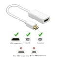 thumbnail image 4 of DisplayPort Thunderbolt to HDMI-compatible Adapter Compatible w/ iMac US F1E5, 4 of 9