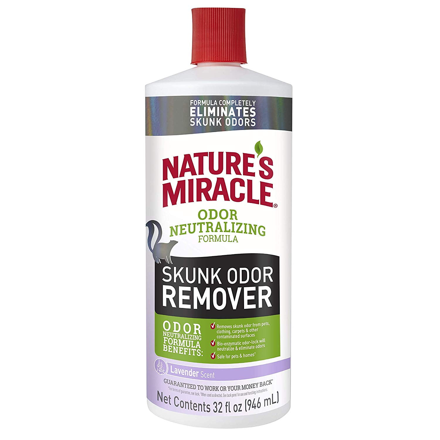 Nature's Miracle Skunk Odor Remover Pour with Neutralizing Formula and