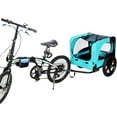 thumbnail image 6 of Vivifying 2-in-1 Pet Bike Trailer for Small Dogs with Safety Leash, Road-Visibility Bicycle Stroller, Weather-Strong Bike Wagon Trailer Sidecar Attachment, Bicycle Wagon, 6 of 8