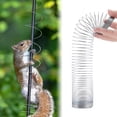 thumbnail image 1 of EIMELI Squirrel-Proof Spring Squirrel Baffle Metal Spring Device Spring Type Coil Anti-Squirrel Spring Device for Outdoor Bird Feeder Poles Accessories, 1 of 9