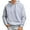 11-Grey1202, variant on Men's Solid Blank Hoodie Classic Hoodies Casual Daily Sweatshirt