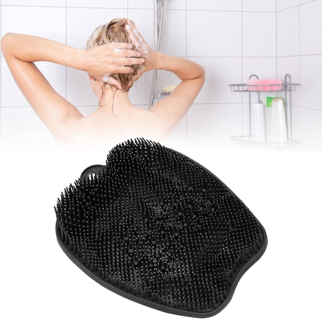 Masajeador De Pies De Ducha, Cómodo Tapete Masajeador De Pies Mejora La Circulación De Los Pies, Reduce El Dolor De Pies, Frota Los Pies, Limpia Silicona Con Ventosas Para El