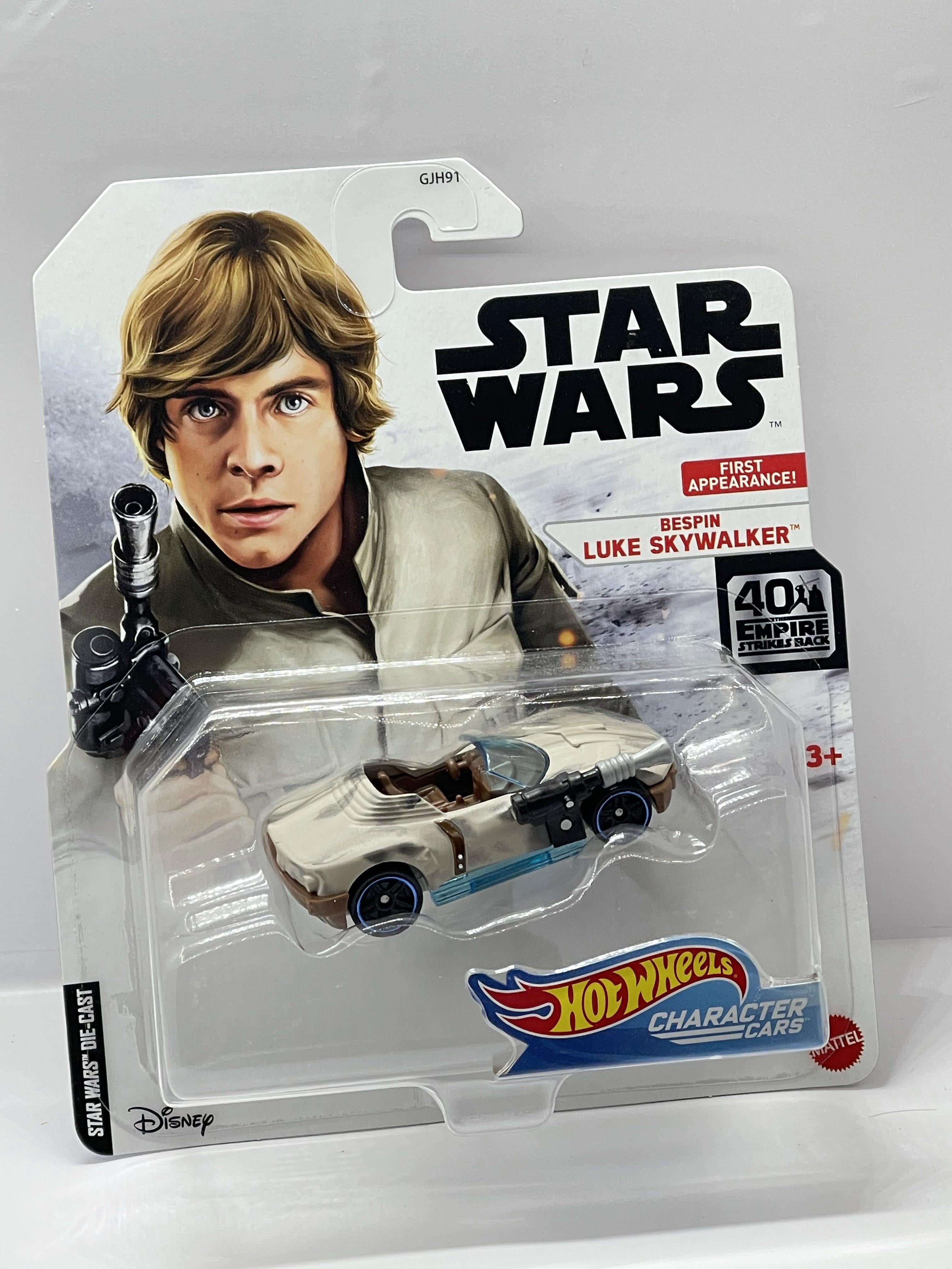 Star Wars Bespin Luke Skywalker Hot Wheels Character Car First Appearance Empire