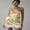 Yellow, variant on Argulvti Women Satin Mini Skirts Casual Elegant Solid Color Lace Hem Skirt
