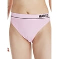 thumbnail image 2 of Hanes Classics Womens Seamless Retro Rib Cheeky , 3 Pack, 2 of 12