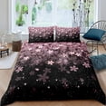 thumbnail image 1 of Blossom Funda Nórdica Queen Size Flor Rosa Funda Nórdica Pétalo Floral Ropa de Cama, 1 of 5