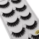 thumbnail image 5 of Pestañas naturales, pestañas postizas, pestañas cortas, pestañas postizas de visón tenues, 5 pares de pestañas postizas gruesas naturales, pestañas postizas, extensiones de maquillaje, pestañas postiz, 5 of 5