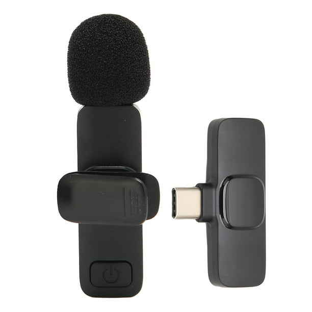 Microphone Lavalier Sans Fil, Micro Revers Sans Fil Multifonction K9 Type C  Pour Vidéo Courte Vlog Pour Spectacle En Direct K9 Type C 