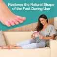 thumbnail image 2 of WILLED Toe Separators, Soft Gel Toe Spacers to Correct Bunions, Toe Stretcher for Therapeutic Relief from Plantar Fasciitis, Claw Toes, Hammer Toes, Foot Pain for Women & Men, 2 of 6