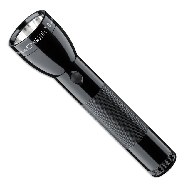 Linterna MagLite ML300L LED de 2 celdas D resistente al agua negra