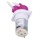 thumbnail image 2 of Micro Bomba Peristáltica, DC 24V/12V 5000rpm Bomba Peristáltica Autocebante Bomba Dosificadora De Líquido Bomba De Circulación Eléctrica De Corriente Constante para Riego Llenado De Líquido(DC12V), 2 of 8