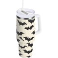 thumbnail image 1 of Pigsaly Autumn Maple Leaves 40oz Stainless Steel Vacuum Insulated Tumbler With Lid And Straw Vintage Fall Tumbler With Handle Double Wall Vacuum Travel Coffee Mug Water Bottle For Women Men Kids, 1 of 6