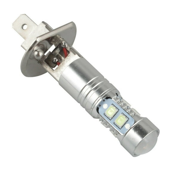 2Pcs H1 Led Headlight Bulb Fog Driving Light Daytime Running Light 12V-24V 1800Lm 8000K Ice Blue Replacement Car Accesssory Fangkenuo