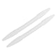 thumbnail image 3 of uds Protector de parachoques de coche tiras de esquina de puerta de carrocería estilo de fibra de carbono blanco trasero delantero Universal, 3 of 8