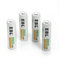 thumbnail image 4 of EBL 8Pack Rechargeable AA Batteries 1.2V 2800mAh Precharged Ni-MH AA Battery New Retail Package, 4 of 12