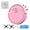 Pink, variant on Household Robot Vacuum Cleaner, Multi-Mode Robotic Sweep & Mop Combo with Memory Function, Rechargeable Floor Cleaning Robot, Strong Suction, Low Noise, One-Touch Start