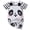 3# Panda Black, variant on Baby Girls Boys Rompers Short Sleeve Cotton Toddler Giraffe Zebra Jumpsuit Summer Baby Clothes One-Piece Outfit