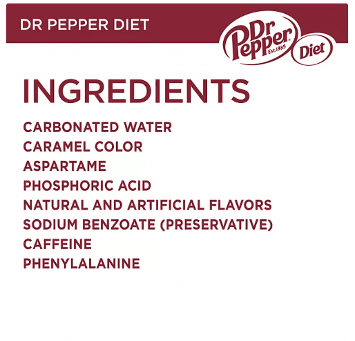 Diet Dr Pepper, 12 fl oz Cans, 30 Pack