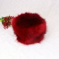thumbnail image 3 of EeaseMX Gorro de piel sintética para invierno, cálido, a la moda, con orejeras de esquí esponjosas y para clima frío, para niñas y mujeres (rojo), 3 of 7
