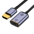TRAHOOUSB C to HDMI Cable,USB Type C Female Input to HDMI Male Output