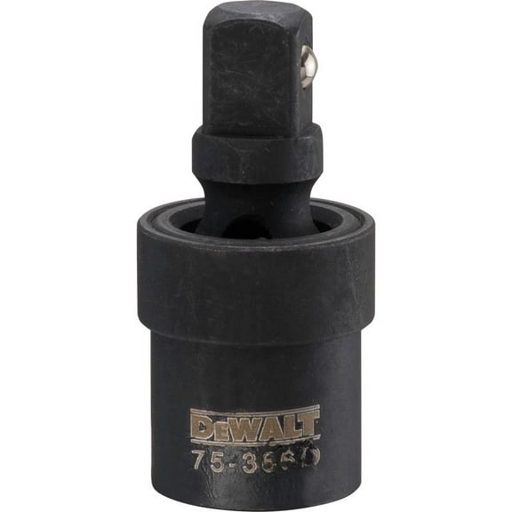 DeWalt DWMT75366OSP Impact Universal Joint, Black Oxide, 1/2 In. Drive - Quantity 1