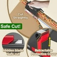 thumbnail image 7 of Sentryse 2-Pack Wrapping Paper Cutter & Tape Dispenser Set with 4 Tape Refills, Dual-Use Gift Wrap Sliding Cutter Tool for Christmas, Birthday & Holiday Gift Wrapping, 7 of 7