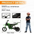 thumbnail image 2 of VOLTZ TOYS Upgraded Electric Dirt Bike for Kids, 24V 350W Motor, Max 24km/h Hand Accelerator and Brake Lever, 12" Air Tyre with Suspension, Electric Motorcycle Ride-on Car for Kids, 2 of 6