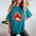 thumbnail image 4 of Summer Fashion For Women 2026 Trendy Womens Plus Size Tops Dressy Casual Womens Summer Blouses Short Sleeve Shirts Dressy Casual V Neck T Shirts For Women Fitted, 4 of 6