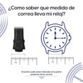 thumbnail image 4 of Correa Para Reloj Lotus Original Piel Negro 15509/6, 4 of 4