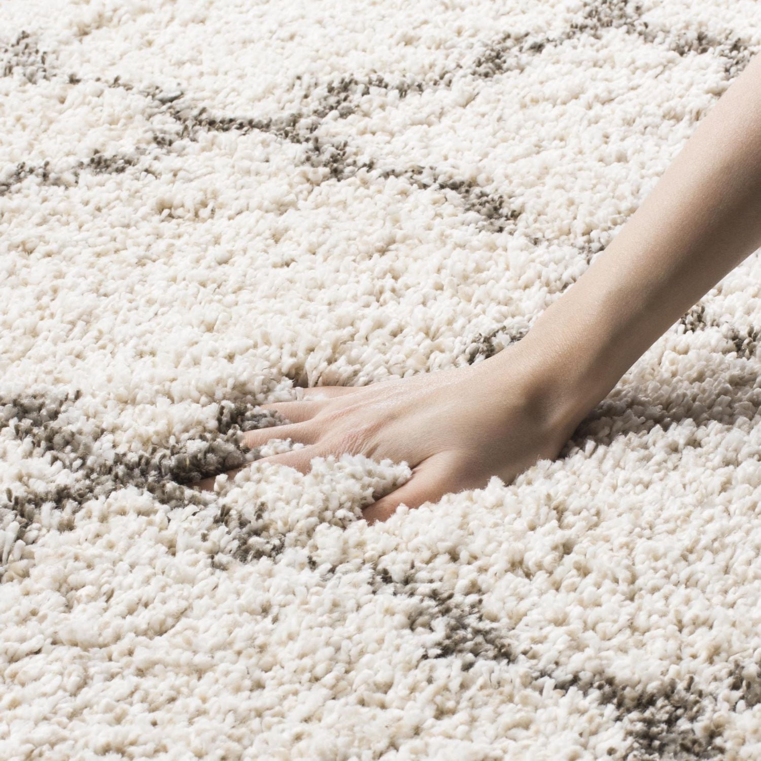 Safavieh Hudson Jaye Tapis Géométrique Shag