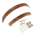 thumbnail image 2 of koolsoo Folding Bike Mudguard Front & Rear Fenders Mud Guard Set for Outdoor 16inch Brown, 2 of 9