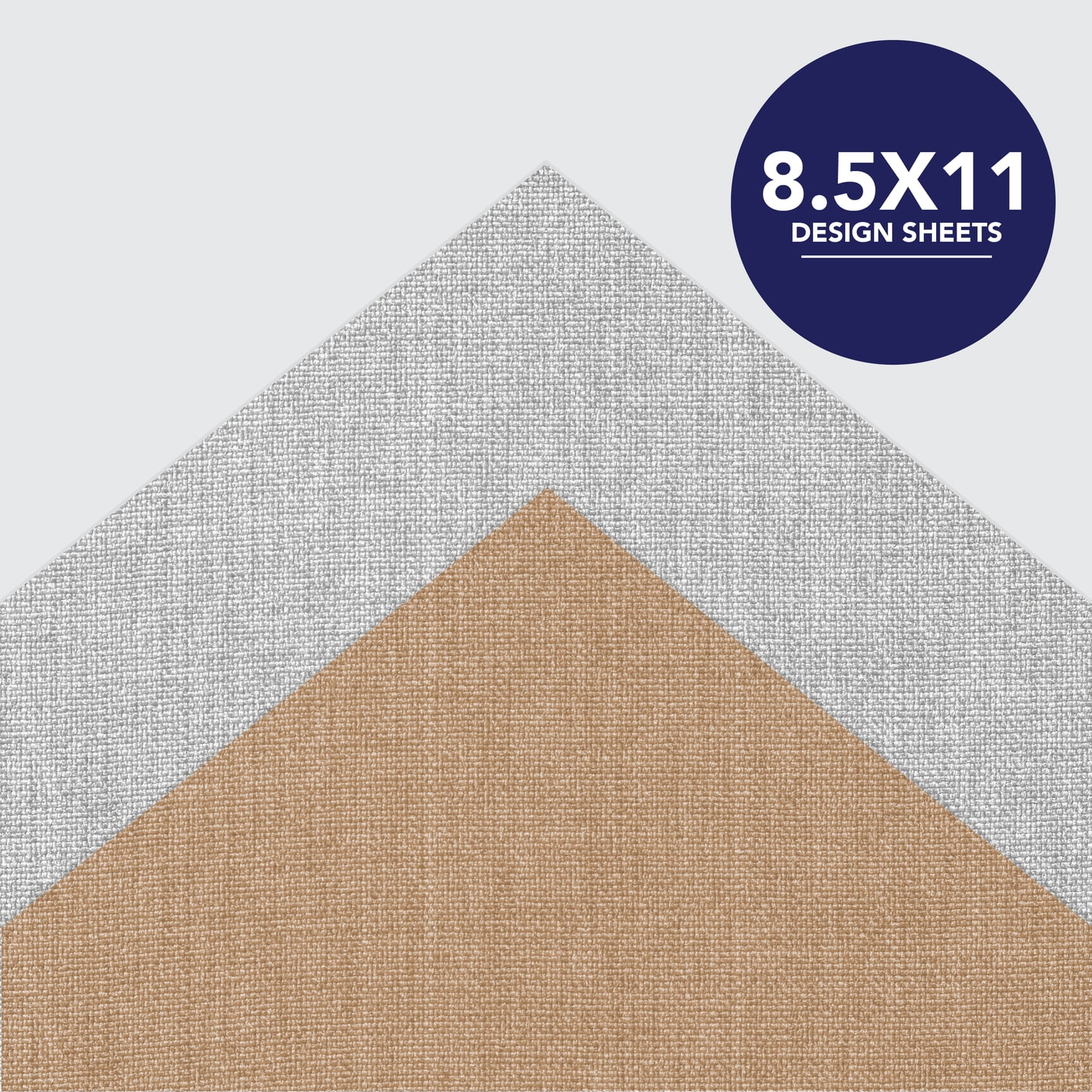 Roobee by Mara Mi Texture Paper Pad 8.5" x 11" - 24 lb/ 110 GSM, 50 sheets, 10 Designs