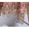 thumbnail image 2 of Nvzi Damask Lace Patchwork Tablecloth Luxury Square Small Table Cover Elegant Floral Embroidered Lace Table Cloth for Party Kitchen Dinning Picnic Decoration (Type C,22x22), 2 of 2
