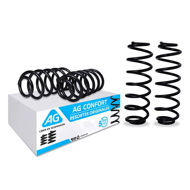 Resortes Originales AG para Auto Completo para Volkswagen Jetta A4 1999 a 2007 4 Piezas Nuevos
