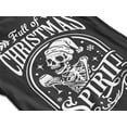 thumbnail image 4 of Full of Christmas Spirit Funny Skeleton Holiday Season Shirt for Men Unisex Mens Tshirt, 2XL, Red, 4 of 6