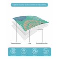thumbnail image 5 of Aqua Gray Shell Coral Twin Size Down Alternative Comforter,Lightweight Comforter Quilt Bedding Set with Pillow Shams Coastal Summer Beach Nautical Ocean All Seasons Bed Comforter Duvet Insert 68"x86", 5 of 7