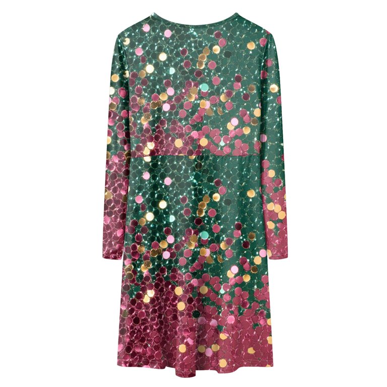 Gubotare Teen Girl Christmas Dresses Girls Dress Long Sleeve Casual Holiday Dress Size 15-16(Watermelon Red,15-16 Years) Gubotare Teen Girl Christmas Dresses Girls Dress Long Sleeve Casual Holiday Dress Size 15-16(Watermelon Red,15-16 Years)