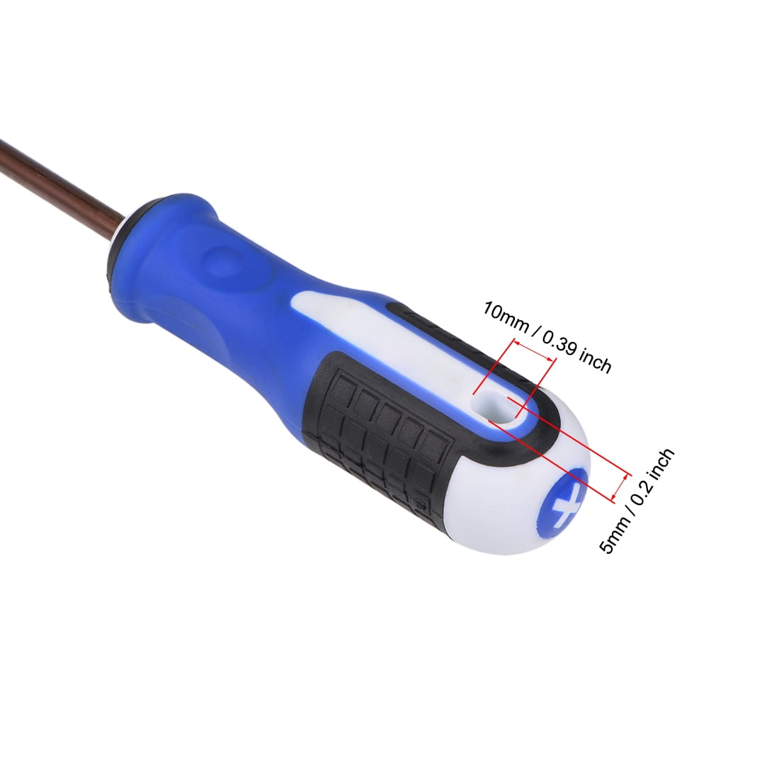 PH2 Magnetic Phillips Screwdriver - 300mm Chrome Vanadium Shaft With Comfort Grip Handle