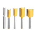thumbnail image 4 of 5pcs 1/4 Inch Shank Straight Dado Router Bits Set for Woodworking Trimmers;5pcs 1/4 Inch Shank Straight Dado Router Bits Set for Woodworking Trimmers, 4 of 6